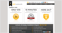 Desktop Screenshot of amilocksmith.com